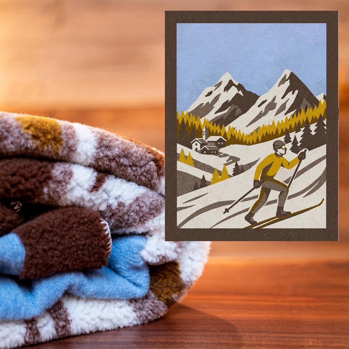 COPERTA SCI DI FONDO/ ALPINISMO