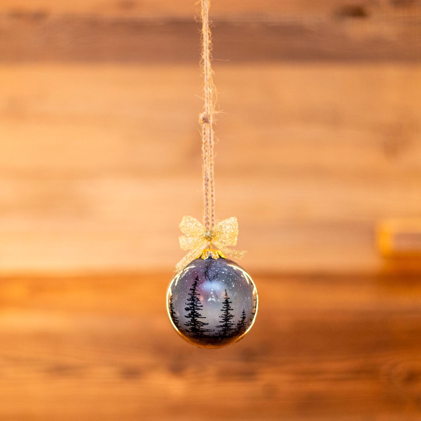 PALLINA DI NATALE MAGIA D&amp;apos;INVERNO 7,7cm