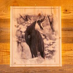 QUADRI IN LEGNO GRANDI CON STAMPA Camoscio 1