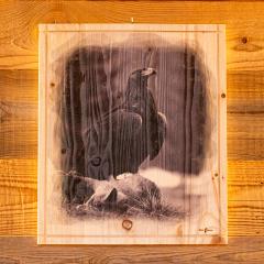 QUADRI IN LEGNO GRANDI CON STAMPA Aquila