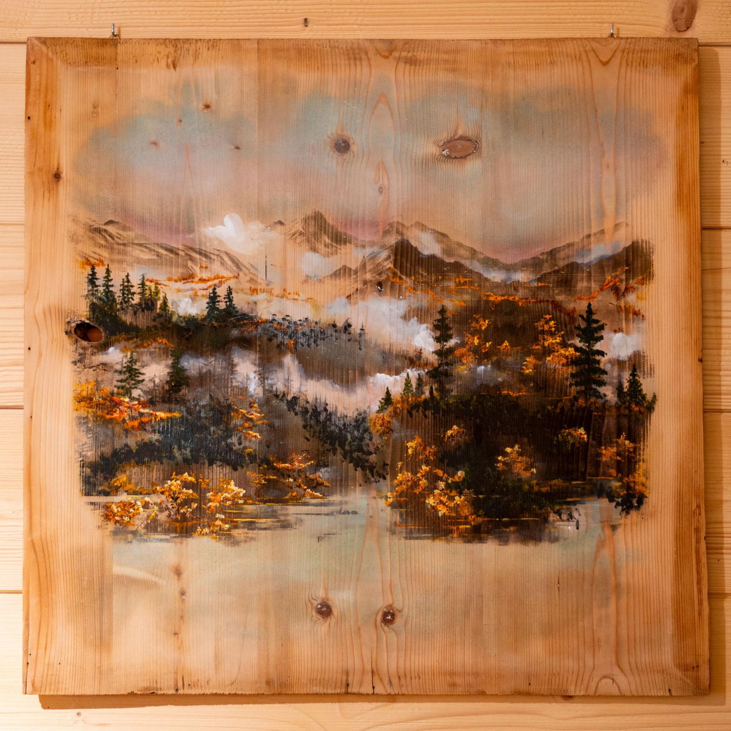 QUADRO AUTUNNO SILENZIOSO